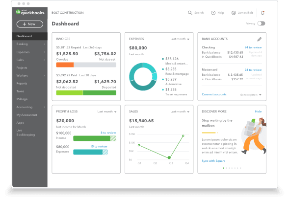 QuickBooks Invoicing - Features